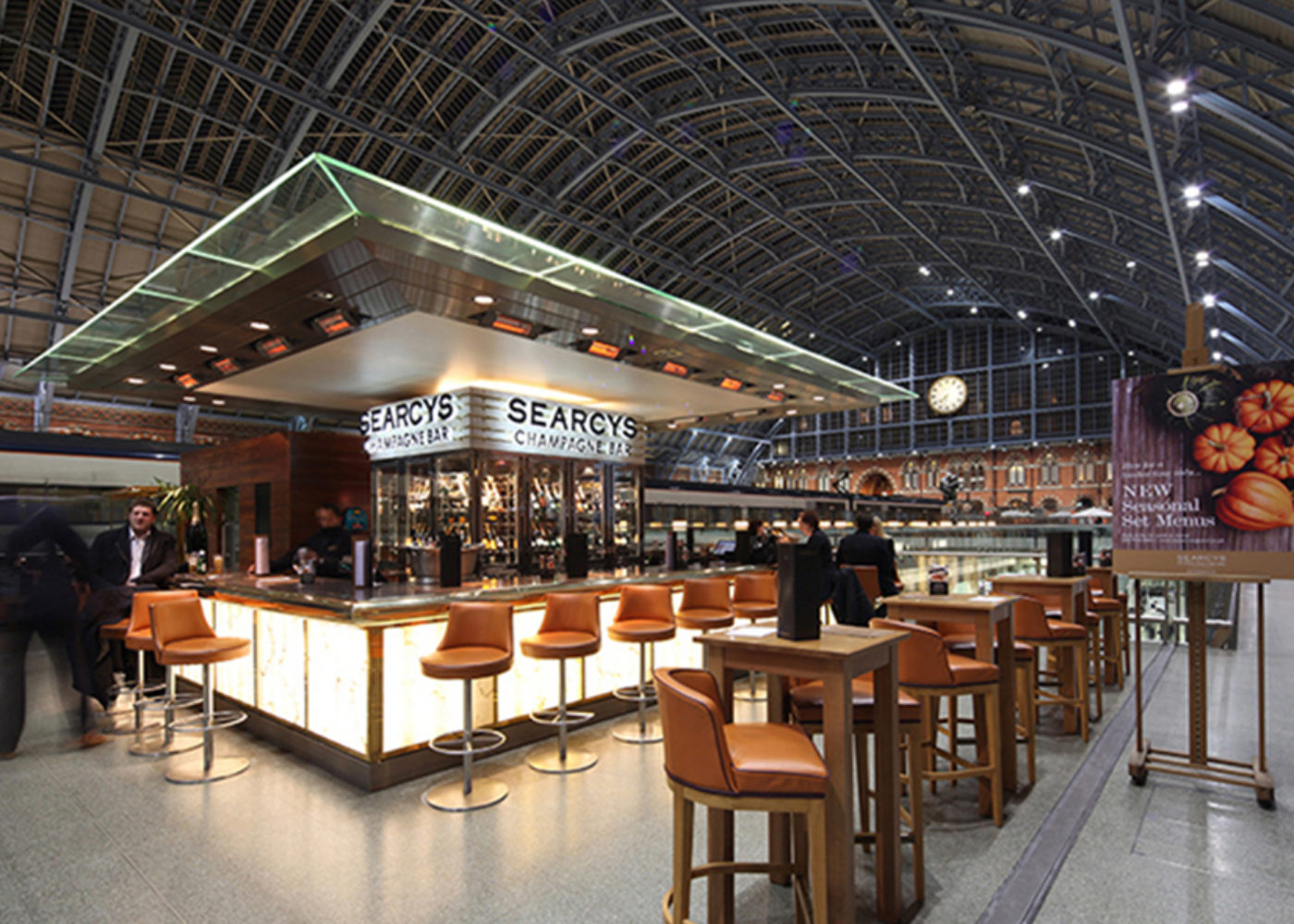 Searcys Champagne Bar St Pancras
