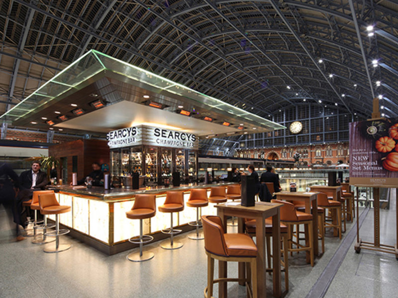 Searcys Champagne Bar St Pancras