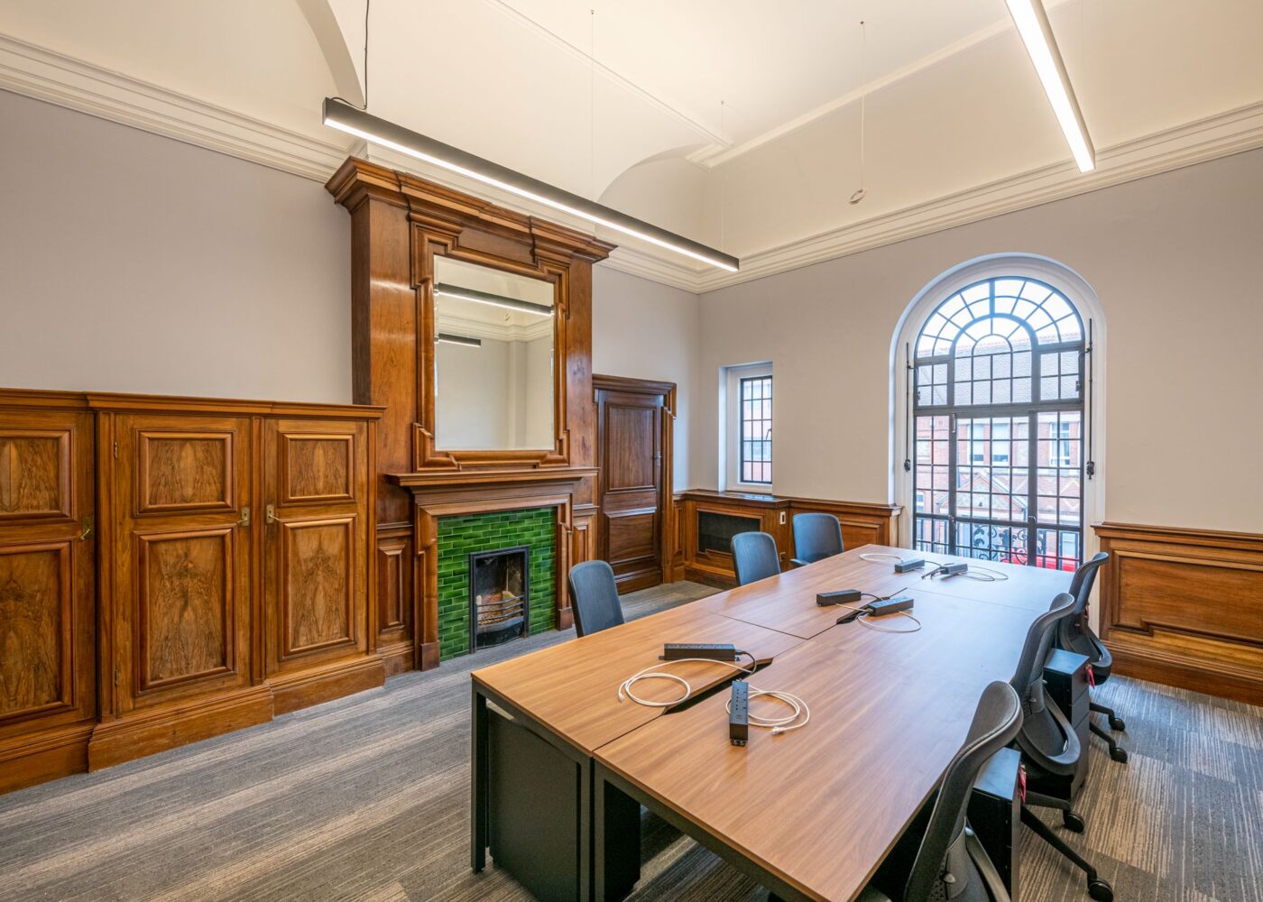Bromley Town Hall pannelling