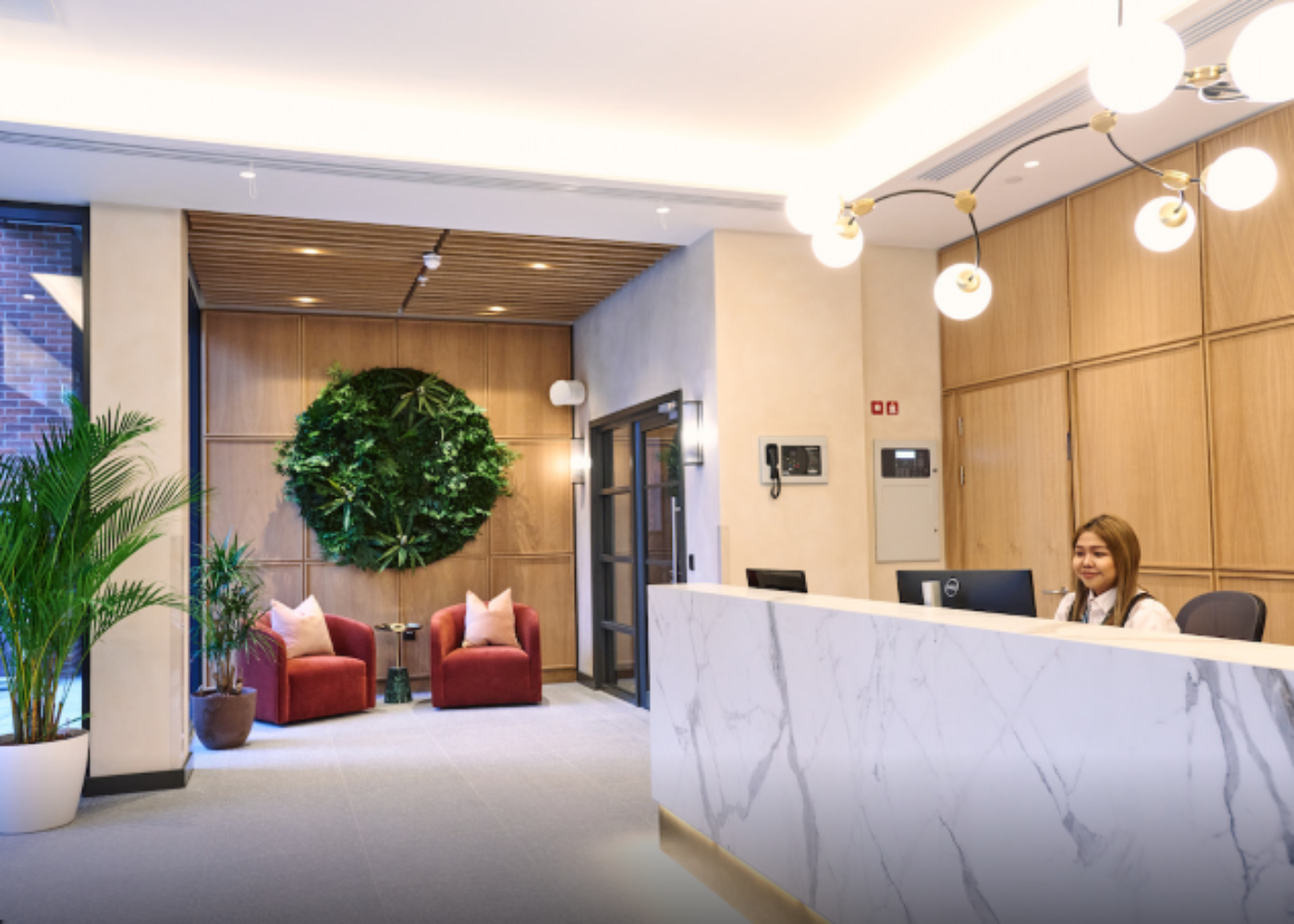 Reception web